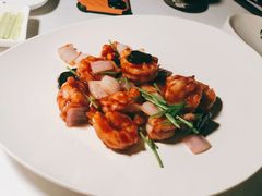 黑蒜爆炒虾球-金鸭季·臻品餐厅(欢乐海岸购物中心店)