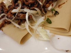 京酱肉丝的罗圈儿葱-玉林烤鸭店(垡头店)