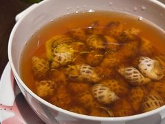 古越陈酿煮花螺-杭州西子湖四季酒店·金沙厅