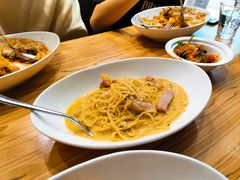 培根奶油意面-Ufufu cafe(天神巷店)