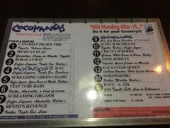 -Cocomangas Shooter Bar