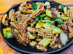 鱿鱼爆腰花铁板-卢庄(江汉路店)