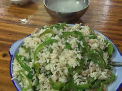 青椒肉丝炒饭-宝哥杂酱万州面(镋钯街37号院店)
