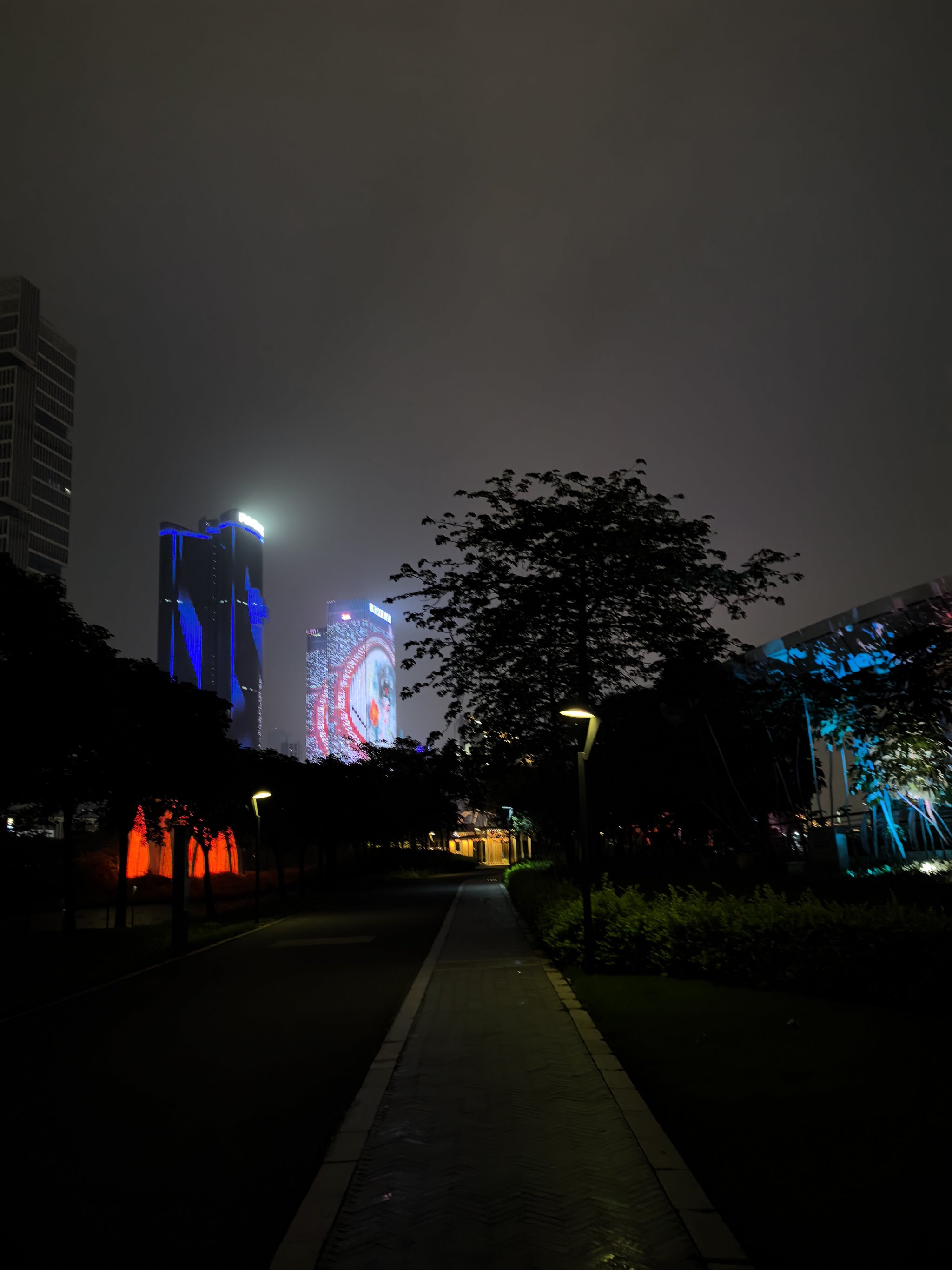 佛山夜景 市区图片