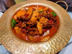 新疆大盘鸡-新粤新疆菜清真餐厅(拱北店)
