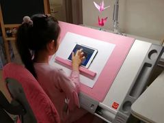 -康朴乐儿童学习桌椅(蓝色港湾店)