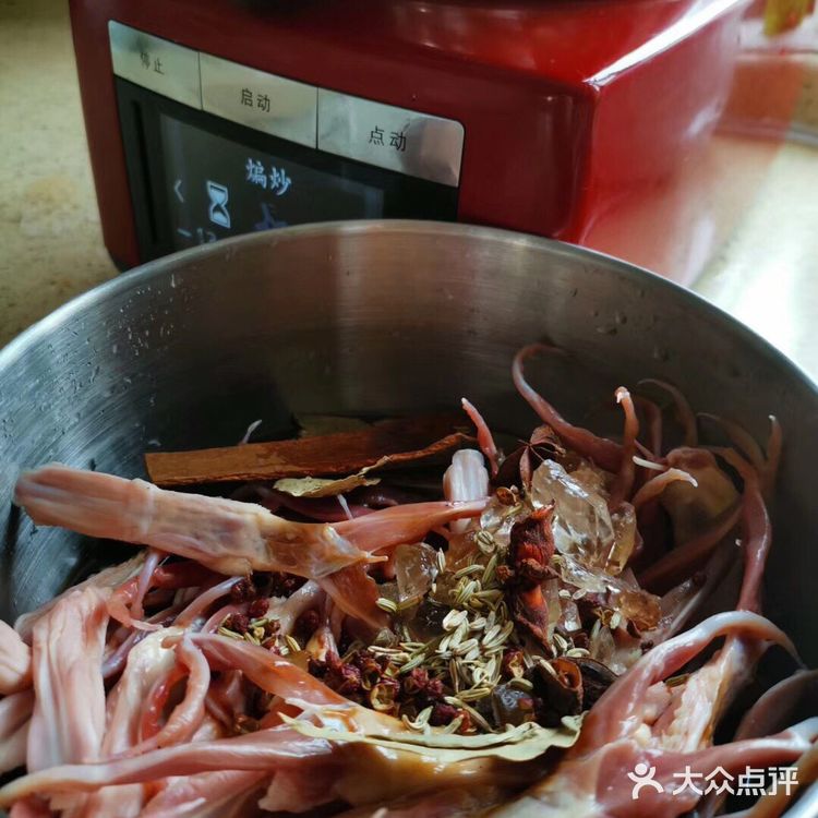 家庭自制美食之简易版酱焖鸭舌