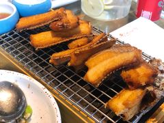 干炸带鱼-老头儿真传-老头儿油爆虾(胜利河美食街店)