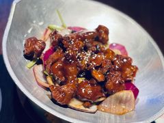 蒜香排骨-绿茶餐厅(财富购物中心店)