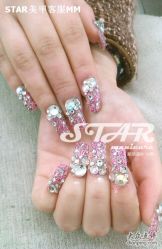 点击看大图 二月特价,本甲闪片渐变128(不含造型)-STAR美甲店