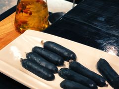 墨汁鱼籽肠-东椰·海南椰子鸡火锅(朝阳门店)