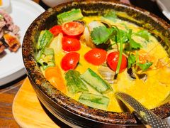 椰汁咖喱海鲜-肴约·花园式餐厅(湖里店)