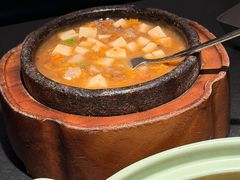 海胆虾仁石锅豆腐-锦荟JINHUI·浙江小馆(上海荟聚店)