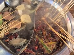 -拈签一笑黄牛肉辣卤串串