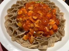 西红柿浇汁莜面-西贝(吴江路湟普汇店)