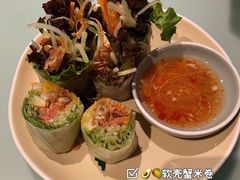 牛油果软壳蟹米纸卷-CHINCHIN 青青·泰国料理(万象食家店)