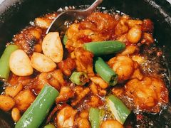 石锅杭椒牛蛙-桂满陇-十里风荷(合生汇店)