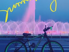 -大连星海广场音乐喷泉