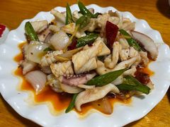 尖椒鱿鱼-温州一家人美食(西木头市店)