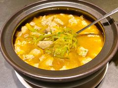 黄花豆腐煲-鼓楼东街老火锅(鼓楼店)