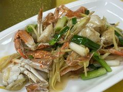 姜葱炒花蟹-裕兴酒家·34年老字号