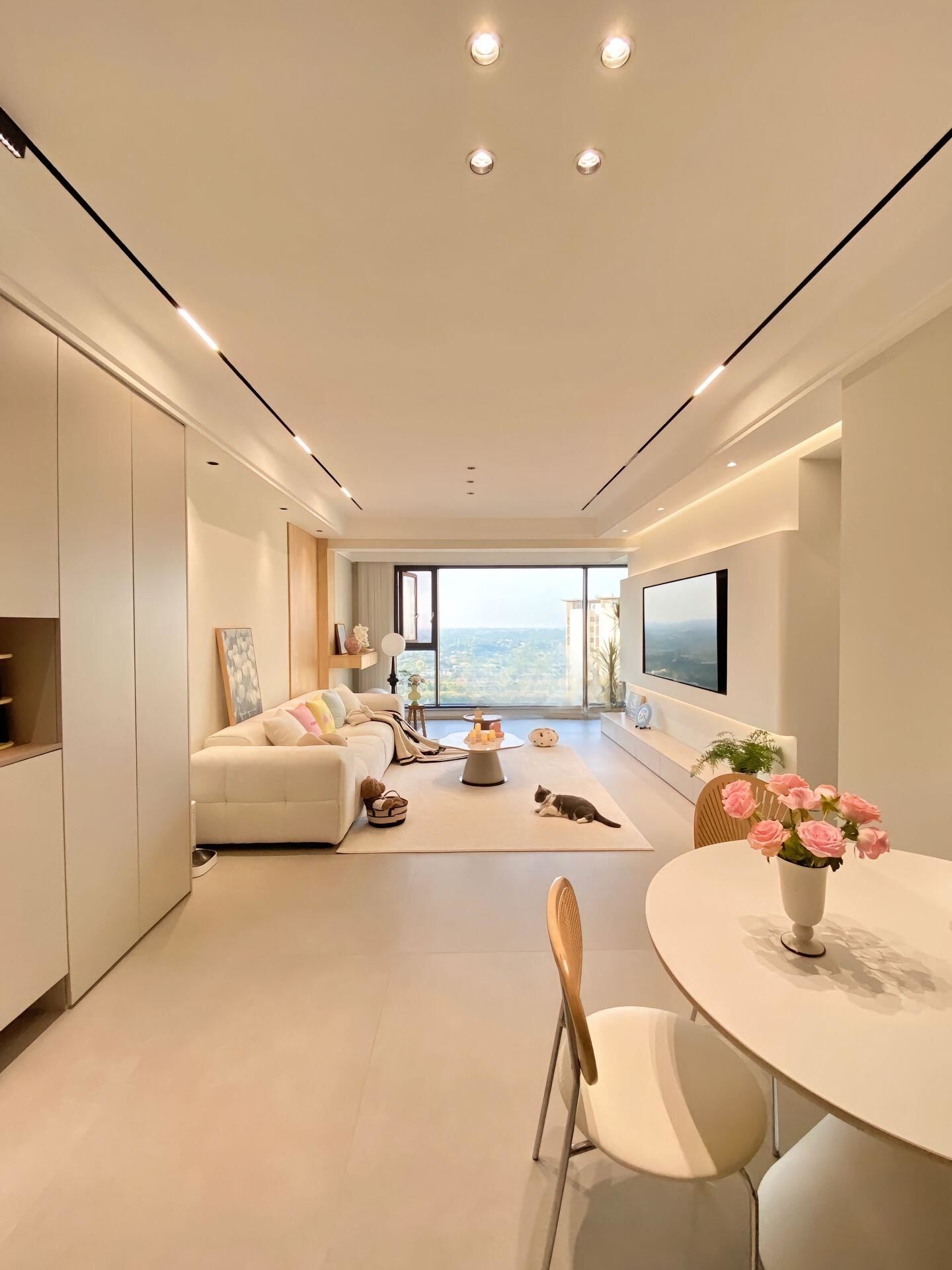 简约现代奶油混搭装修风格