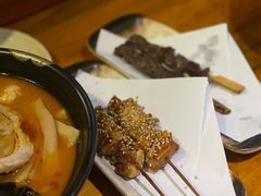 鸡肉串-百步拉面