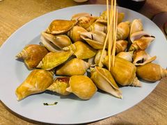 白灼海螺蘸酸辣酱-东海岸人工湖美食村