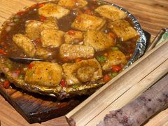 石锅包浆豆腐-缘生态云南菜·野生菌庭院餐厅(华侨城店)