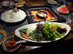 -老牌坊云南鱼豆花火锅(哈西万达店)