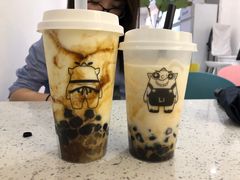 双蛋豆乳-茶力的小怪兽(梅林卓悦汇店)