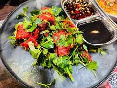 生拌牛肉-李不管把把烧(天府三街店)