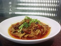 捞汁毛肚-湖畔鲁菜·二十年老字号餐厅(大明湖店)