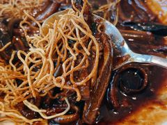 响油鳝丝配上海两面黄-海味观(老西门店)