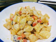 茄子咸蛋黄-昱龙大盆牛蛙馆(三兴街总店)