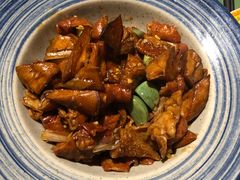 腊八蒜烧肥肠-那家小馆•北京菜•烤鸭(中关村店)