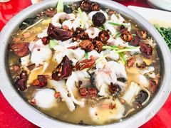 水煮草鱼-老地方烤鱼(乌石浦店)