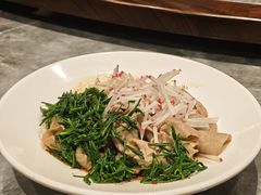 沙葱油泼莜面-紫泥369粗粮季(四牌楼店)