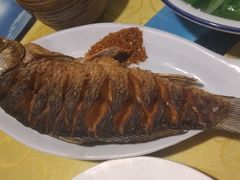 纳西烤鱼-心园餐厅·地道传统云南菜·三十年老店