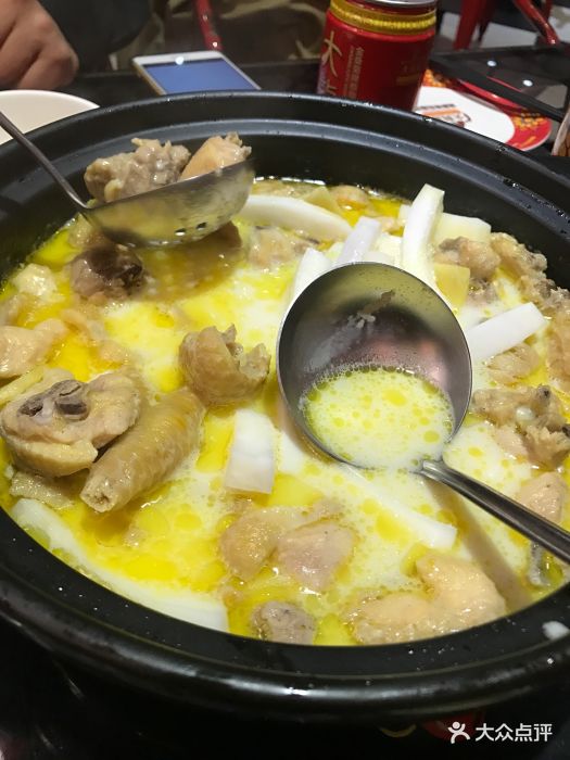 大龙凤鸡煲(花城汇店)-椰子鸡煲-菜-椰子鸡煲图片-广州美食-大众点评