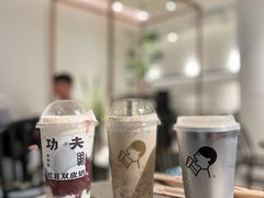 糖烤栗子糯糯茶-喜茶(广州石牌桥店)