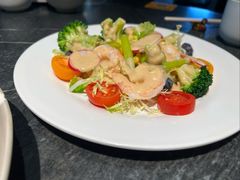 夏日芦竹笋鲜虾沙拉-德永枣香烤鸭(官舍店)