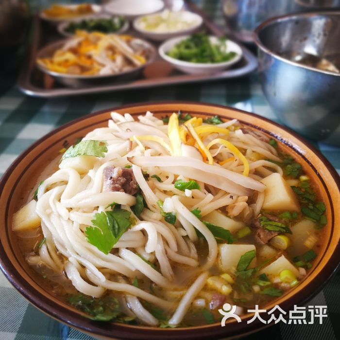 老婆风干羊肉剁荞面