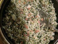 石锅荠菜腊味菜饭-苏乡兰亭·新派淮扬菜(吾悦广场店)