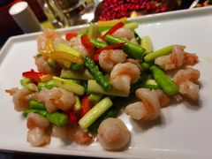 芥蓝炒虾球-浅醺烤串·小酒馆(百家湖店)