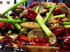 爆炒花甲-二钳洞庭虾蟹·江湖菜(成都鹭岛店)