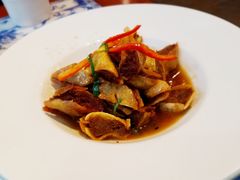 浇汁夹沙-丝路东方虾仁水饺(北京路二宫汇嘉店)