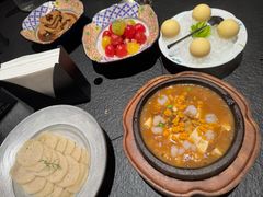 海胆虾仁石锅豆腐-锦荟JINHUI·浙江小馆(上海荟聚店)