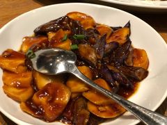酱烤年糕茄子-宁波柏悦酒店·钱湖渔港