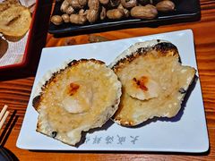 烤扇贝-大成海鲜烧烤·海鲜粥(长寿路店)